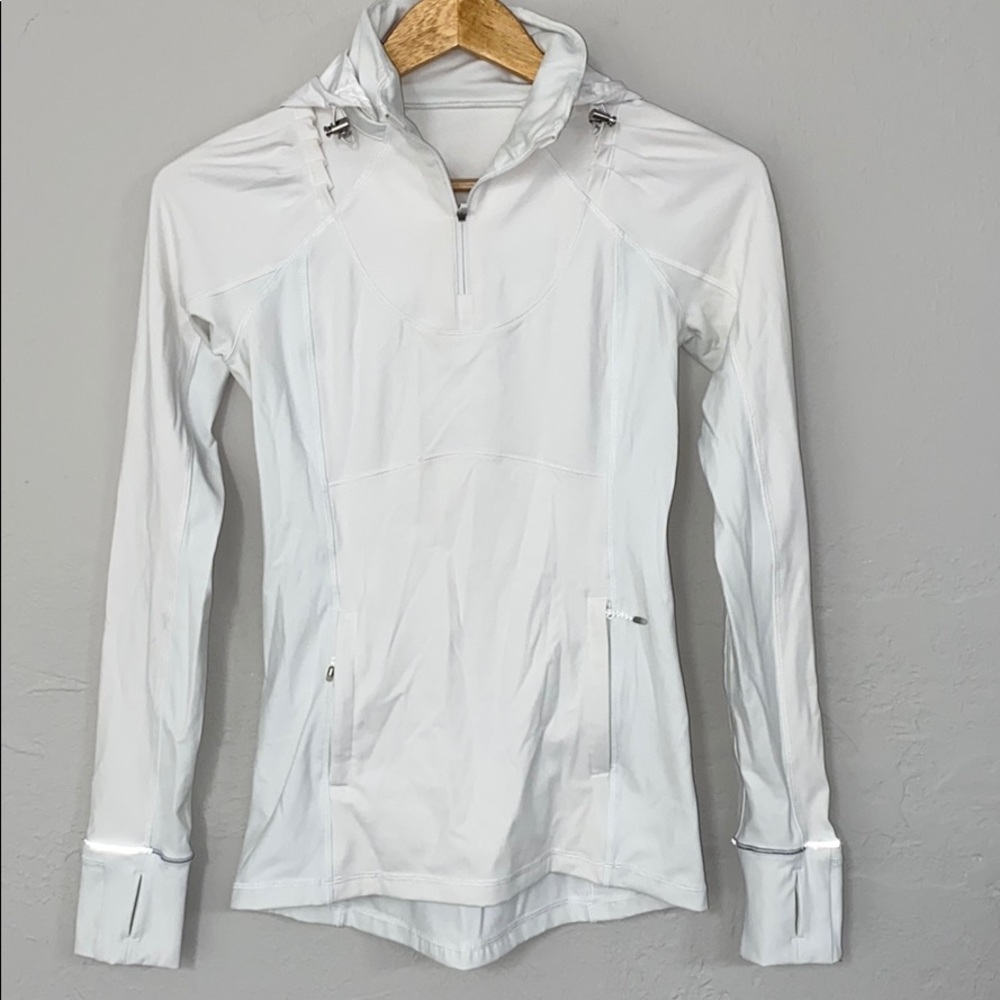 Lululemon Quarter Zip Pullover Detachable hood